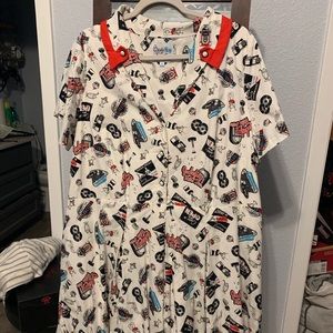 Bea & Dot Retro Dinner style dress 3XL